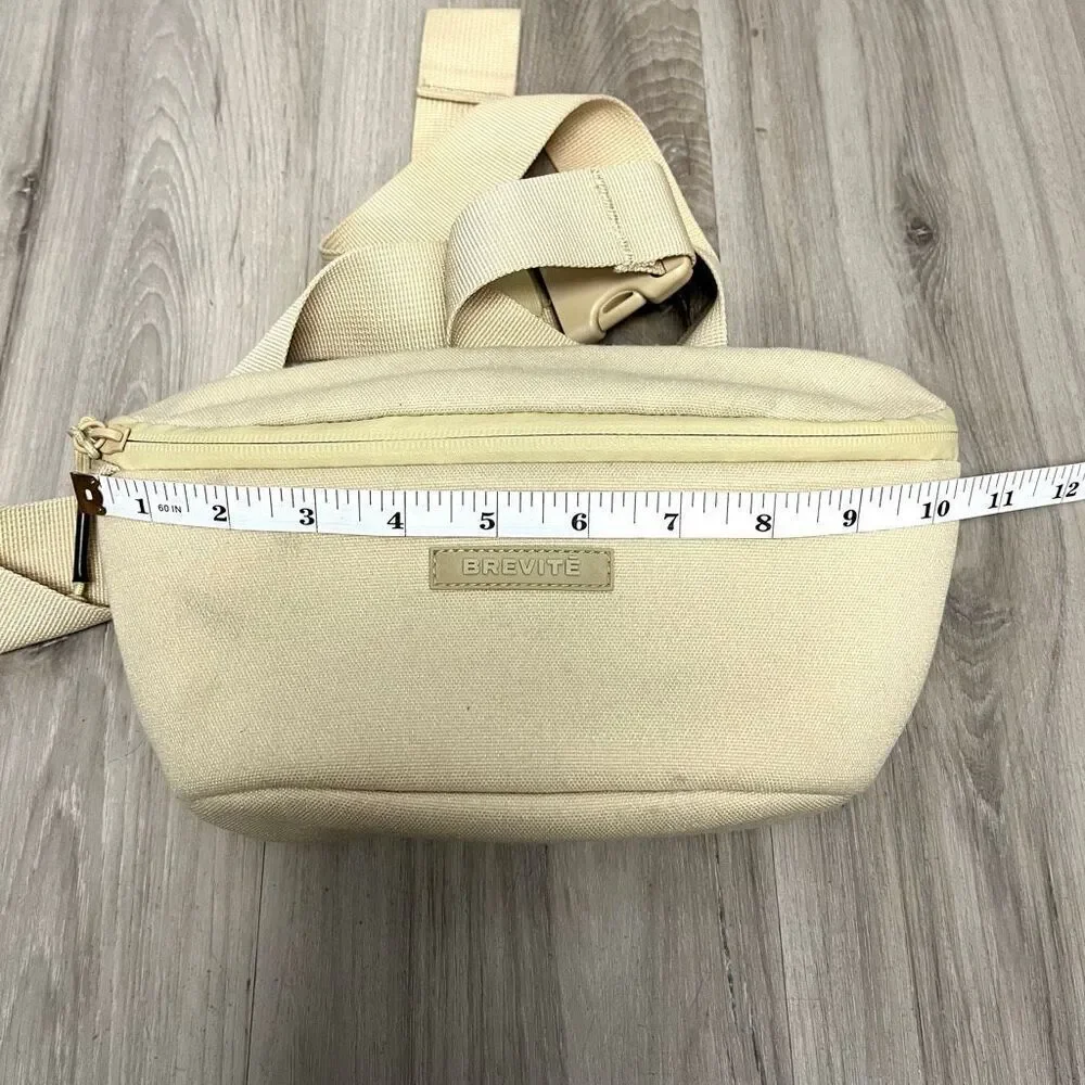 Brevite Beige Tan Everyday Fanny Pack‎ Belt Bag